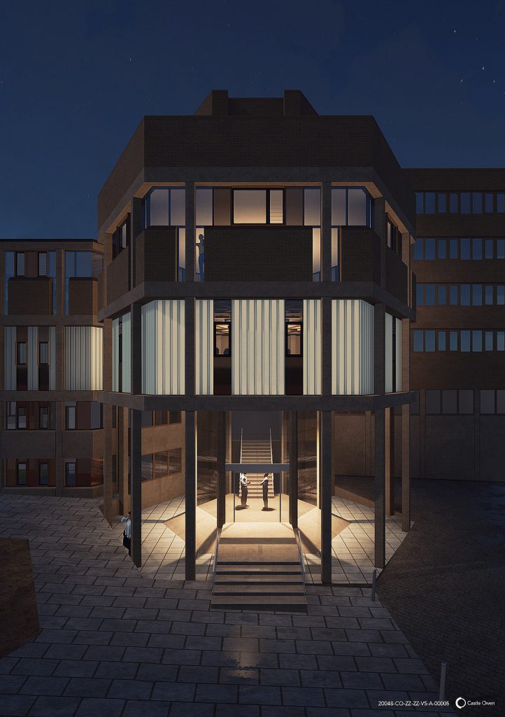 20048-CO-ZZ-ZZ-VS-A-00005-ProposedModel Geography Building External façade refurbishment