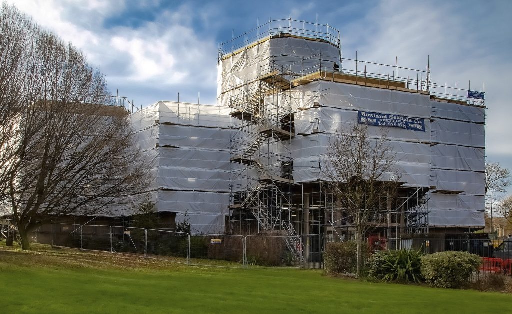 288A3336-2 Geography Building External façade refurbishment